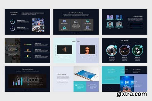 Buzeo ocmed Marketing Pitch Deck Powerpoint  and Keynote Templates