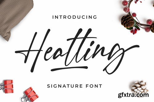 CM - Heatting - Signature Font 4396980