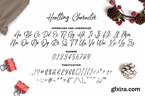 CM - Heatting - Signature Font 4396980