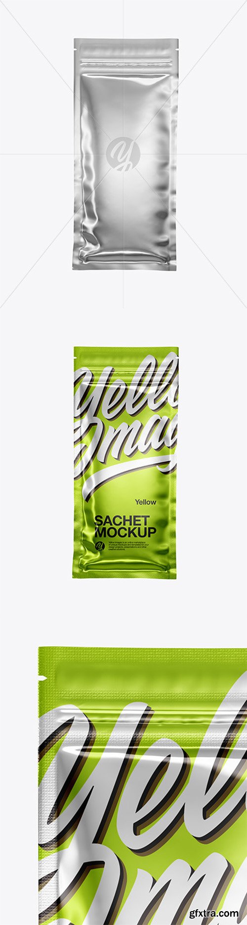 Metallic Sachet Mockup 51901