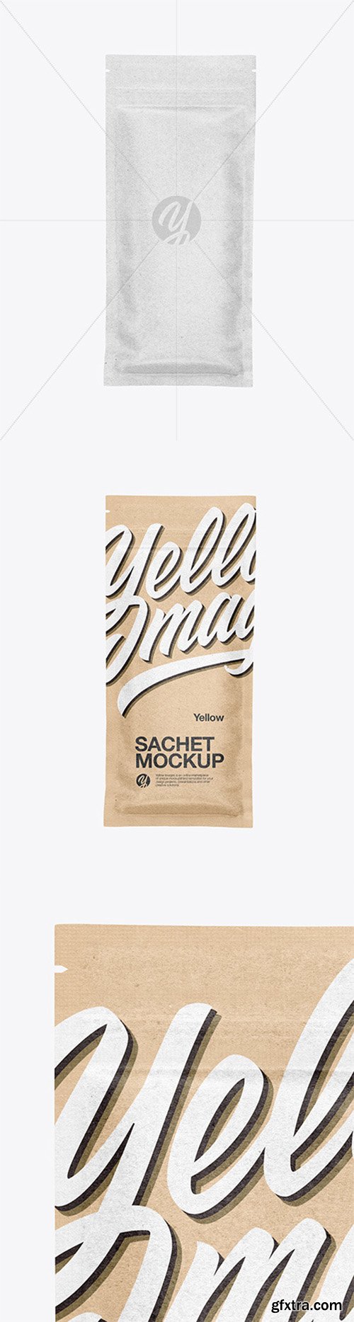 Kraft Sachet Mockup 51908