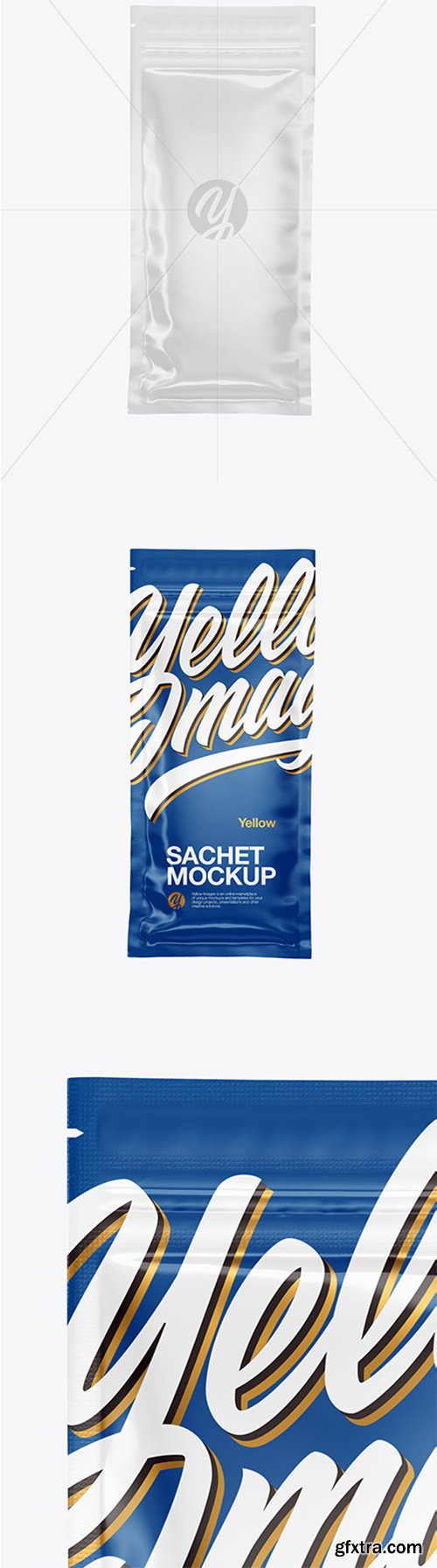 Glossy Sachet Mockup 51894