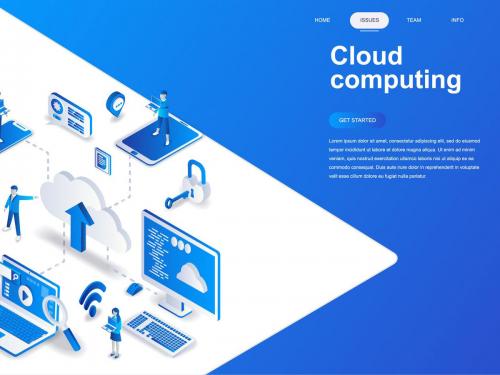 Cloud Computing Isometric Concept - cloud-computing-isometric-concept-027ea909-d34a-4148-b069-2b38913202ea