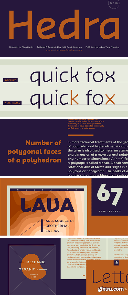 Hedra Font Family