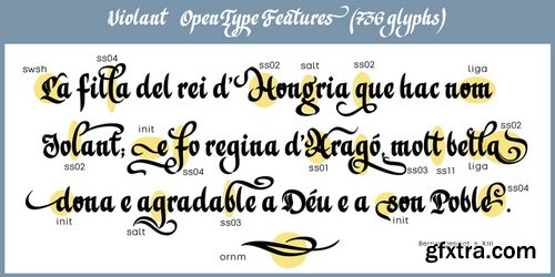 Violant Font Family