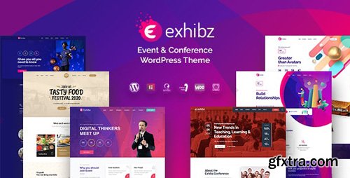 ThemeForest - Exhibz v2.1.6 - Event Conference WordPress Theme - 23152909