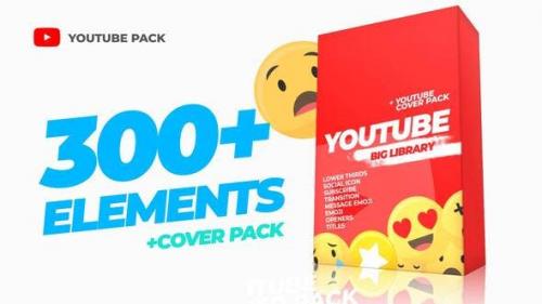 Videohive - 300 Youtube Library and Сover pack