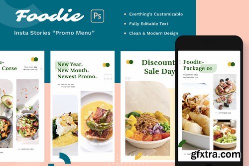 Foodie Stories - Promo Menu