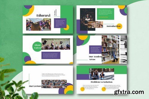 EDUCAXI - Education Powerpoint Google Slides and Keynote Templates