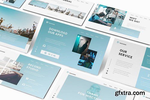 Music Powerpoint Powerpoint Google Slides and Keynote Templates