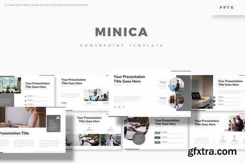 Minica - Powerpoint Google Slides and Keynote Templates