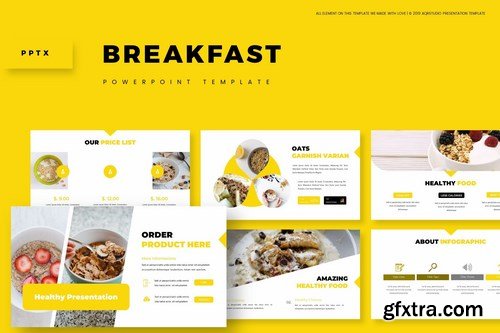 Breakfast - Powerpoint Google Slides and Keynote Templates