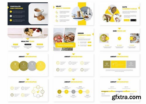 Breakfast - Powerpoint Google Slides and Keynote Templates