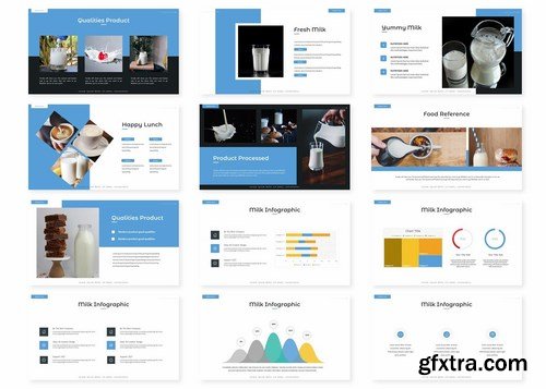 Freshmilk - Powerpoint Google Slides and Keynote Templates