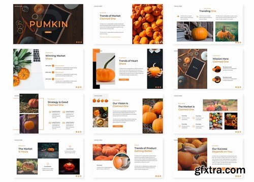 Pumpkin - Powerpoint Google Slides and Keynote Templates