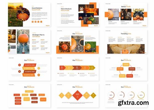 Pumpkin - Powerpoint Google Slides and Keynote Templates