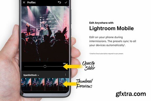 50 Concert Lightroom Presets LUTs