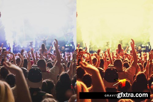 50 Concert Lightroom Presets LUTs