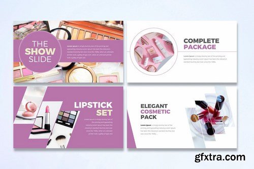 Cosmetics - Powerpoint Google Slides and Keynote Templates