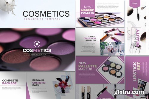 Cosmetics - Powerpoint Google Slides and Keynote Templates