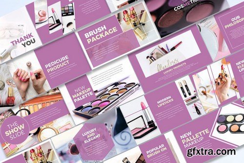 Cosmetics - Powerpoint Google Slides and Keynote Templates