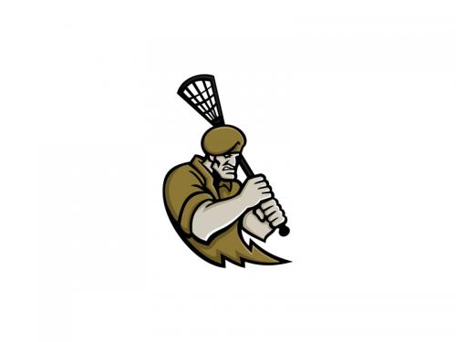 Commando Lacrosse Mascot - commando-lacrosse-mascot