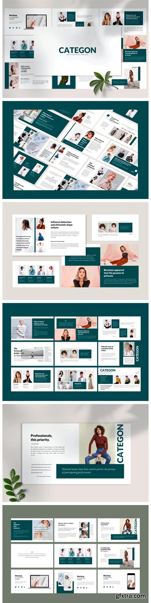 Categon - Google Slides Template 2276699