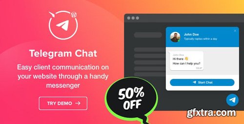 CodeCanyon - Telegram Chat v1.0.0 - Plugin for WordPress - 25288599