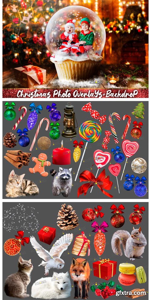 67 Photoshop Overlay Christmas Backdrop 2320769