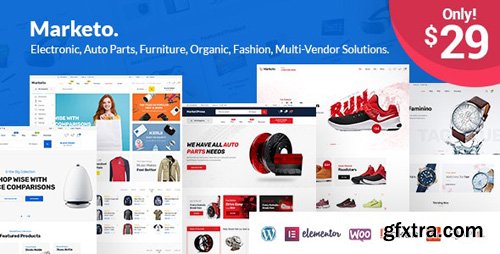 ThemeForest - Marketo v1.9.7 - eCommerce & Multivendor Marketplace Woocommerce WordPress Theme - 22310459