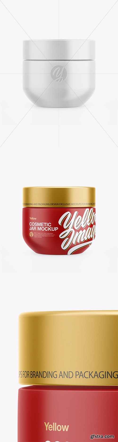 Matte Cosmetic Jar Mockup 51970