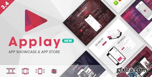 ThemeForest - Applay v3.4 - WordPress App Showcase & App Store Theme - 9381060