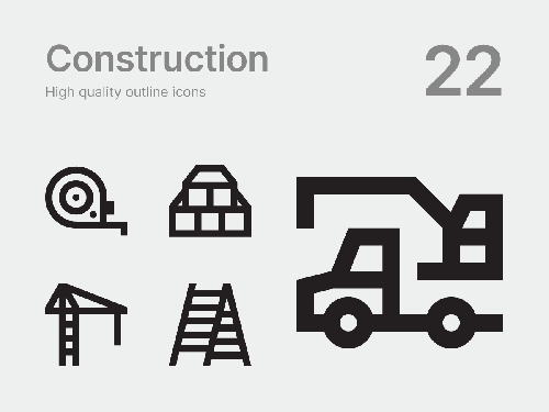 Construction #2 icons - construction-2-icons