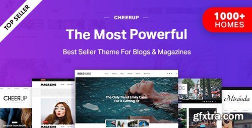 ThemeForest - CheerUp v6.1.4 - Blog/Magazine & Travel WordPress - 16430770 - NULLED