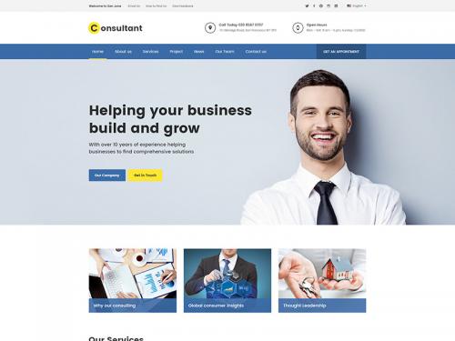 Consultant - Multipurpose Corporate WordPress Theme - consultant-multipurpose-corporate-wordpress-theme