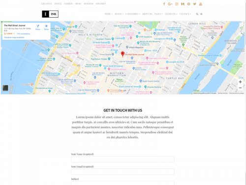 Contact Alt - Ink WordPress Theme - contact-alt-ink-wordpress-theme