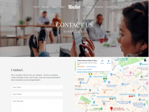 Contact Form Page - Nectar WordPress Theme - contact-form-page-nectar-wordpress-theme