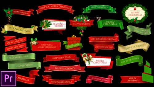 Videohive - Christmas Lowerthirds and Banners