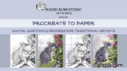 Procreate to Paper: Digital Sketching Process for Traditional Artists