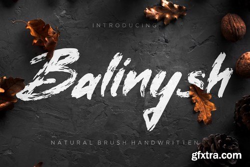 Balinysh Natural Brush Handwritten