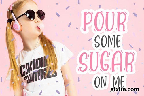 Bubblegum Fun Children Typeface