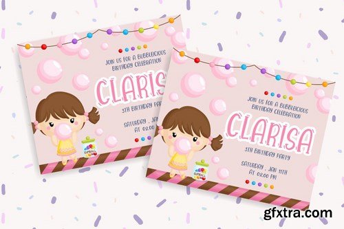 Bubblegum Fun Children Typeface