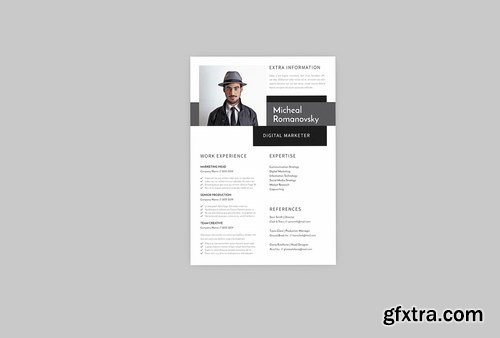 Micheal DIgital Resume Designer