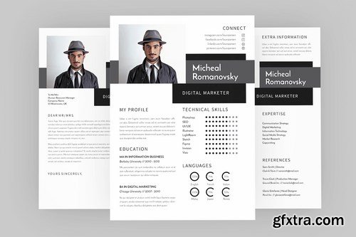 Micheal DIgital Resume Designer