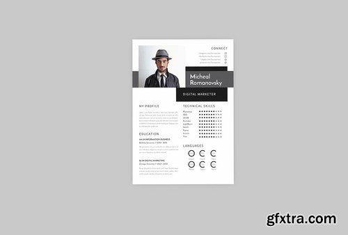 Micheal DIgital Resume Designer