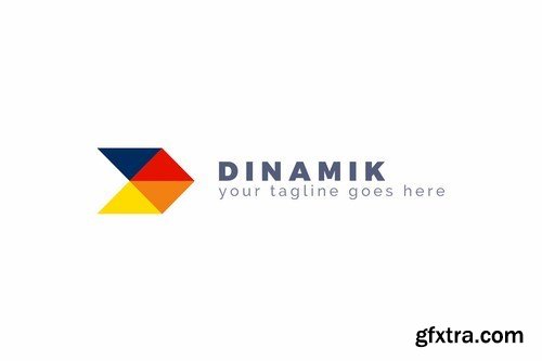 Dinamik - Abstract Logo Template