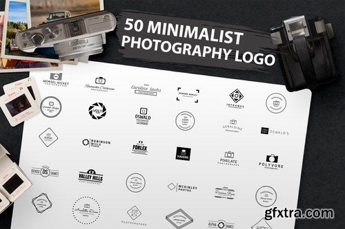 Minimalist Photography Logo