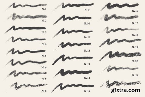 CM - Gritcore Brushes for Procreate 4249263