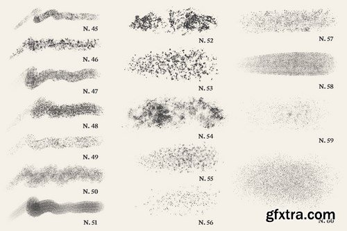 CM - Gritcore Brushes for Procreate 4249263