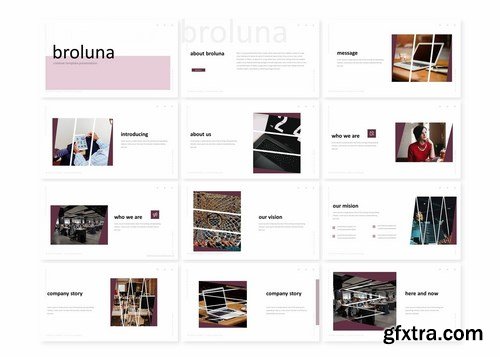 Broluna - Powerpoint Google Slides and Keynote Templates